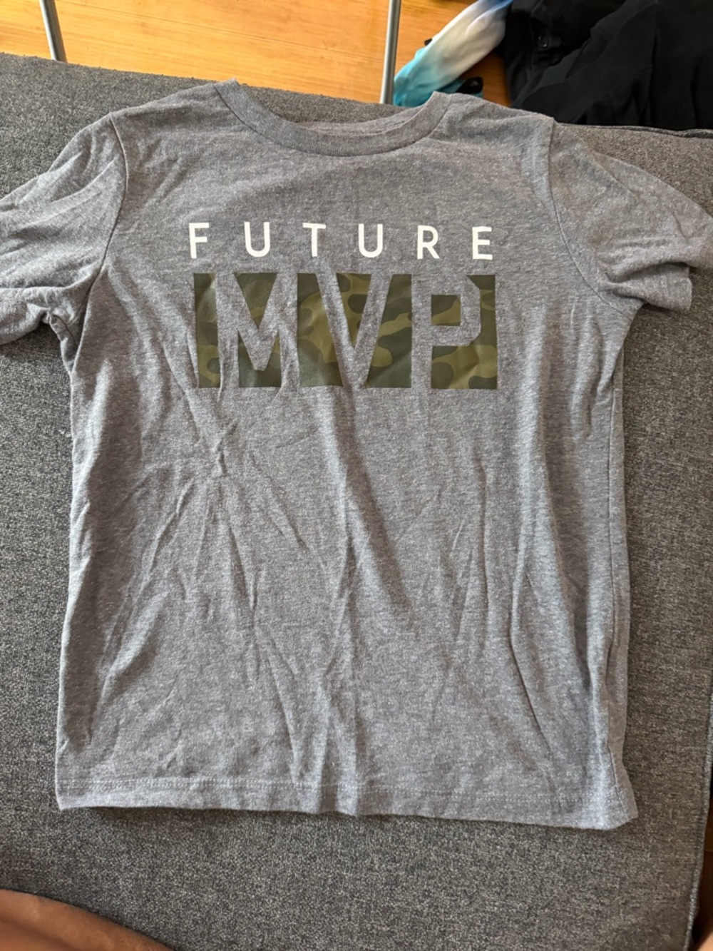 Old Navy Charcoal Gray Crew Neck Tee